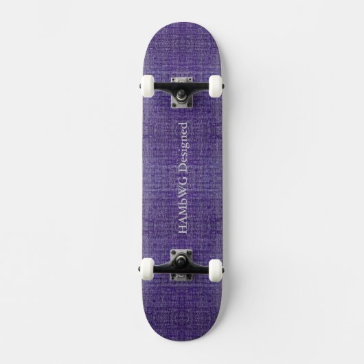 HAMbyWG - Skateboard - Not leidendes Lila (Vorderseite)