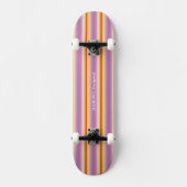HAMbyWG - Skateboard - Orangefarbenes Violetstrahl (Vorderseite)