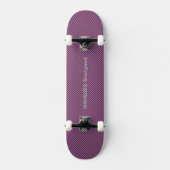 HAMbyWG - Skateboard - Raspberry Gingham (Vorderseite)