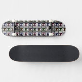 HAMbyWG - Skateboard - Teddy Bear - Negative Image (Horizontal)