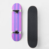 HAMbyWG - Skateboard - True Pink & Blue Soft (Vorderseite)