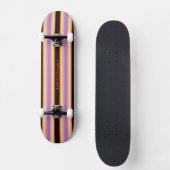 HAMbyWG - Skateboard - Violet Orange Black (Vorderseite)