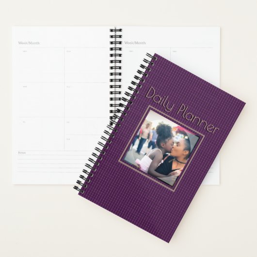 HAMbyWG - Small Daily Planner - Aemthyst Pattern Planer (Anzeige)