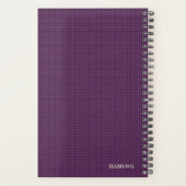 HAMbyWG - Small Daily Planner - Aemthyst Pattern Planer (Rückseite)