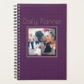 HAMbyWG - Small Daily Planner - Aemthyst Pattern Planer (Vorderseite)