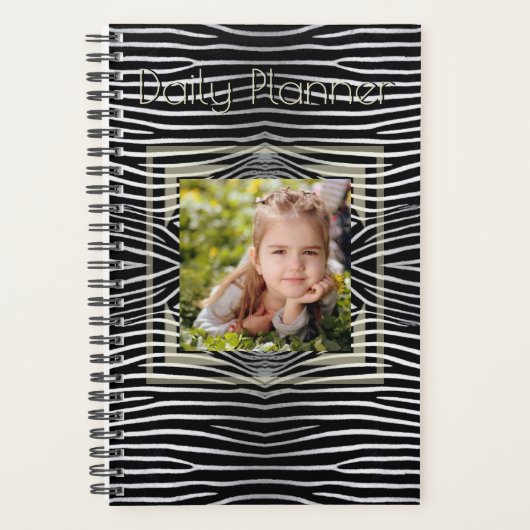 HAMbyWG - Small Daily Planner - Zebra Planer (Vorderseite)