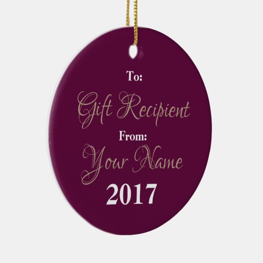 HAMbyWG Square Ornament - Rose mit bemalten Himbee (Rechts)