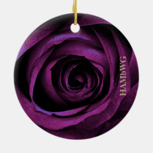 HAMbyWG Square Ornament - Violette Rose