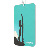 HAMbyWG - Surfer Girl Monogram Autolufterfrischer (Links)