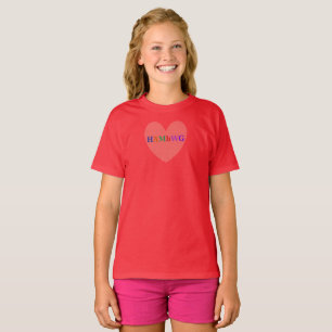 HAMbyWG - T - Shirt - Herz-und-Logo - Rot