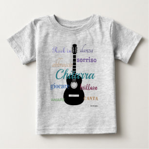 HAMbyWG - T Shirt - Multicolore - Chitarra