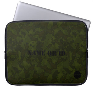 HAMbyWG - Tarnung in Armeegrün Laptopschutzhülle