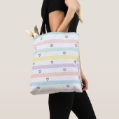 HAMbyWG - Tasche - Tiny Hearts, Pastel Lines! (Von Nahem)