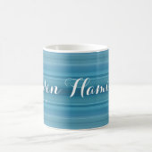 HAMbyWG - Tasse - Aquamarine Gradient w Name (Mittel)