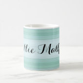 HAMbyWG - Tasse des Kaffees - Aqua Gradient w Name (Mittel)