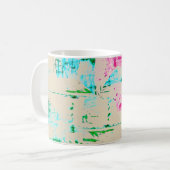 HAMbyWG - Tasse des Kaffees - farbenfroh gestört (Vorderseite Links)