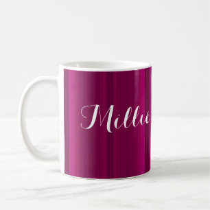 HAMbyWG - Tasse des Kaffees - Rosa Farbe w Name