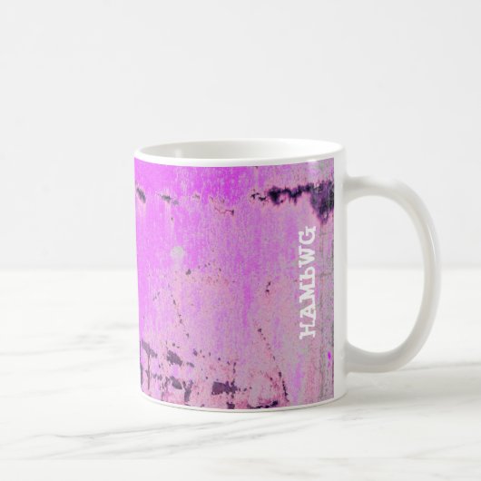HAMbyWG - Tasse des Kaffees - Rosa gestört (Rechts)
