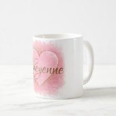 HAMbyWG - Tasse des Kaffees - Rosa Herz (VorderseiteRechts)