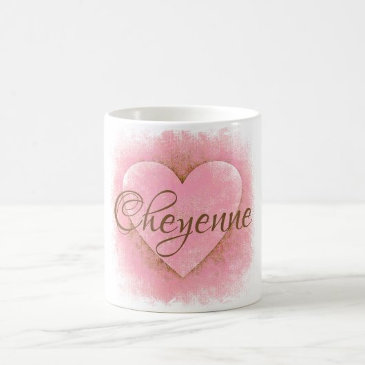 HAMbyWG - Tasse des Kaffees - Rosa Herz (Mittel)