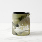 HAMbyWG - Tasse des Kaffees - Weiße Rosen (Mittel)