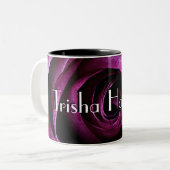 HAMbyWG - Tasse Kaffee - Himbeere Rose (Vorderseite Links)