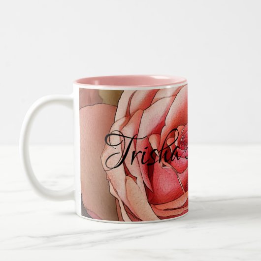 HAMbyWG - Tasse Kaffee - Peach-Rose (Links)