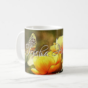 HAMbyWG - Tasse - Schmetterling & Blume