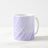 HAMbyWG - Tasse - Violett Rosa Swirl (VorderseiteRechts)