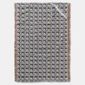 HAMbyWG - Throw Blanket - Gothic Teddy Bears Decke (Vorderseite Vertikal)
