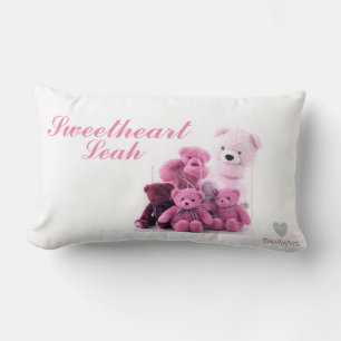 HAMbyWG - Throw Kissen - Pink Teddy Bears