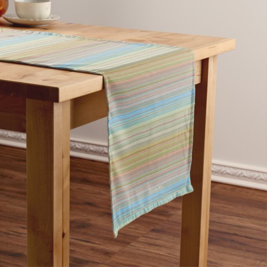 HAMbyWG Tischläufer - Pastel Lines (Beispiel)