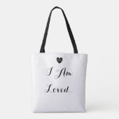 HAMbyWG - Tote Bag - I Am Loved Tasche (Rückseite)