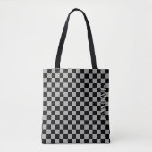 HAMbyWG - Tote Bag - Schachbrett-Design Tasche (Vorderseite)