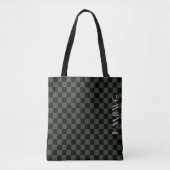 HAMbyWG - Tote Bag - Schachbrett-Design Tasche (Vorderseite)