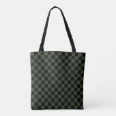 HAMbyWG - Tote Bag - Schachbrett-Design Tasche (Rückseite)