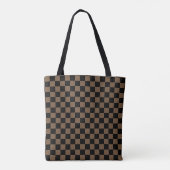 HAMbyWG - Tote Bag - Schachbrett-Design Tasche (Rückseite)