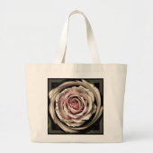 HAMbyWG - Tote Bag - Vintage Rose Jumbo Stoffbeutel (Vorne)