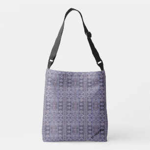 HAMbyWG - Über der Schulter - verblasst Lilac Boho Tragetaschen Mit Langen Trägern