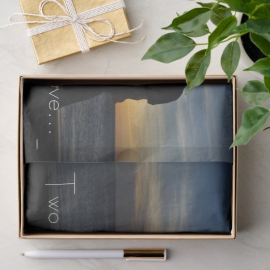 HAMbyWG - Verheiratetes Paar bei Sonnenuntergang m Seidenpapier (Geschenk)