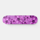 HAMbyWG Violet Hibiskus Skateboard (Horizontal)