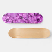 HAMbyWG Violet Hibiskus Skateboard (Horizontal)