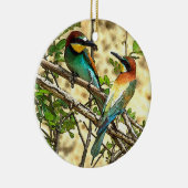 HAMbyWG - Vögel Keramik Ornament (Rechts)