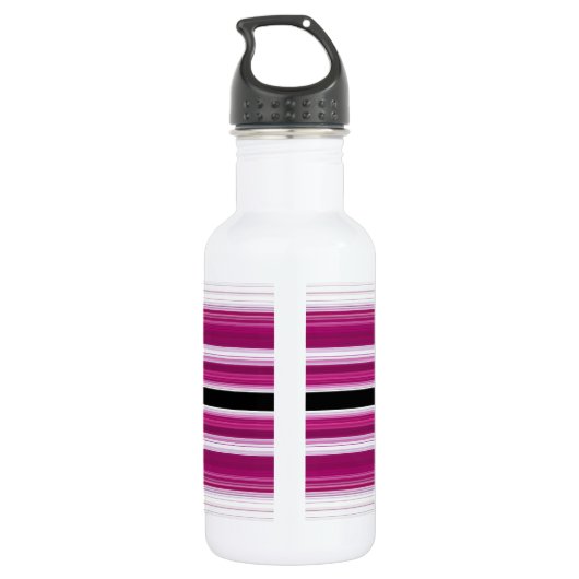 HAMbyWG - Wasserflasche - Rosa & Weiß (Rückseite)