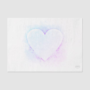 HAMbyWG - Weiches Purples Spray Heart Seidenpapier