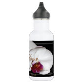 HAMbyWG - Weiße Orchideen Edelstahlflasche (Rechts)