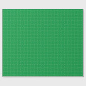 HAMbyWG Wrap Paper - Kelly Green Lg Basket Weave Geschenkpapier (Flach)
