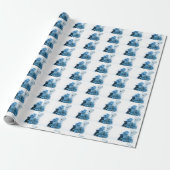 HAMbyWG - Wrapping Paper - Blue Teddy Bears Geschenkpapier (Ungerollt)