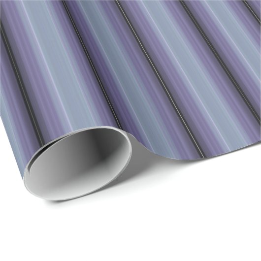 HAMbyWG - Wrapping Paper - Lavendel Gradient Strip Geschenkpapier (Rolleneckpunkt)