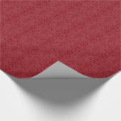 HAMbyWG Wrapping Paper - Rotes Barock Geschenkpapier (Ecke)